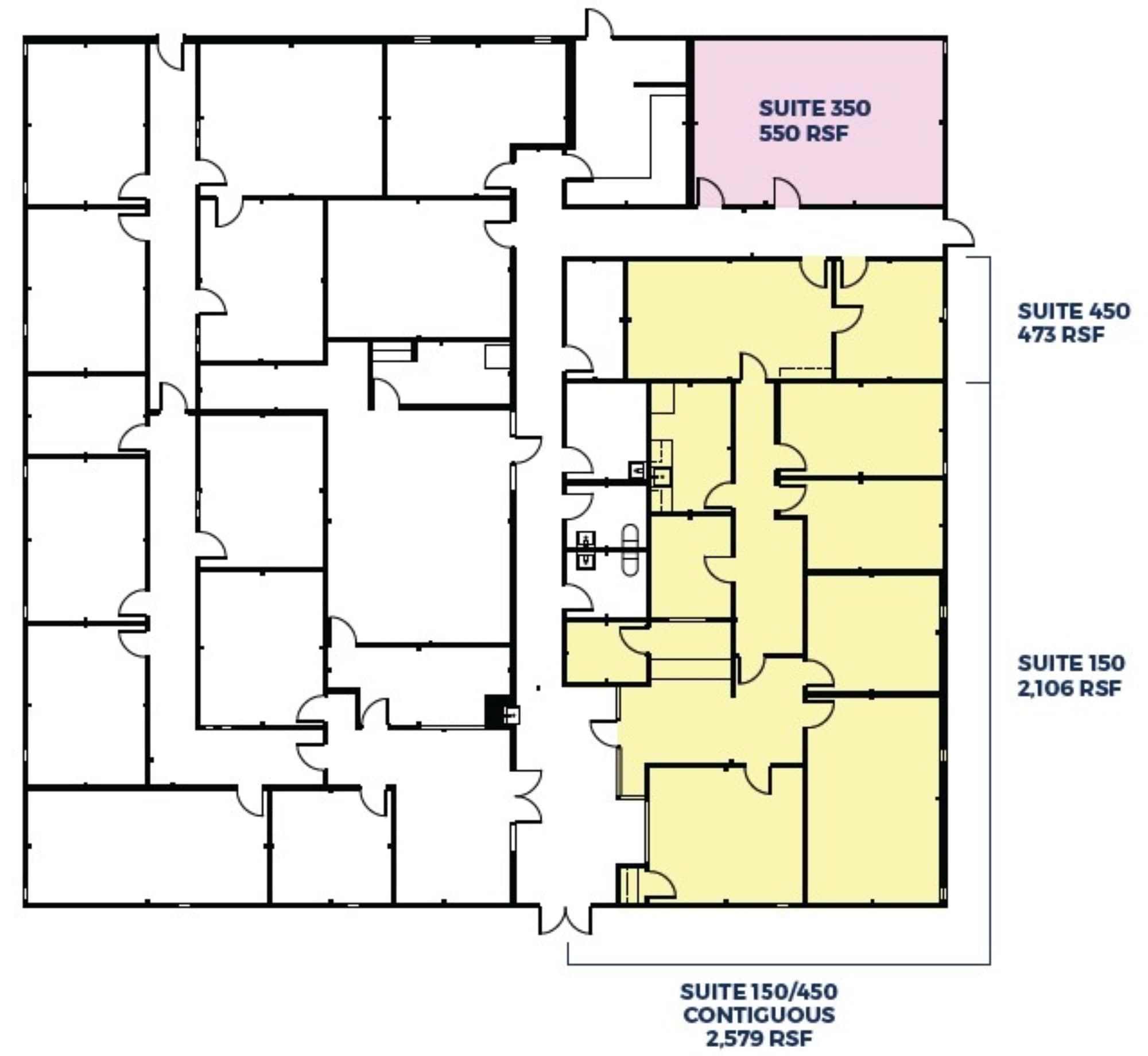 3001 W 5th St, Fort Worth, TX à louer Plan d’étage- Image 1 de 1