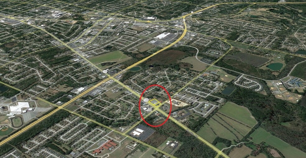 3480 Bemiss Rd, Valdosta, GA à vendre - Aérien - Image 3 de 7