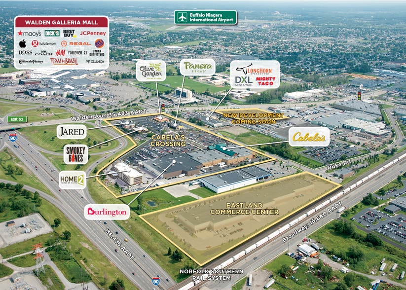 505 Duke Rd, Buffalo, NY for lease - Aerial - Image 2 of 5