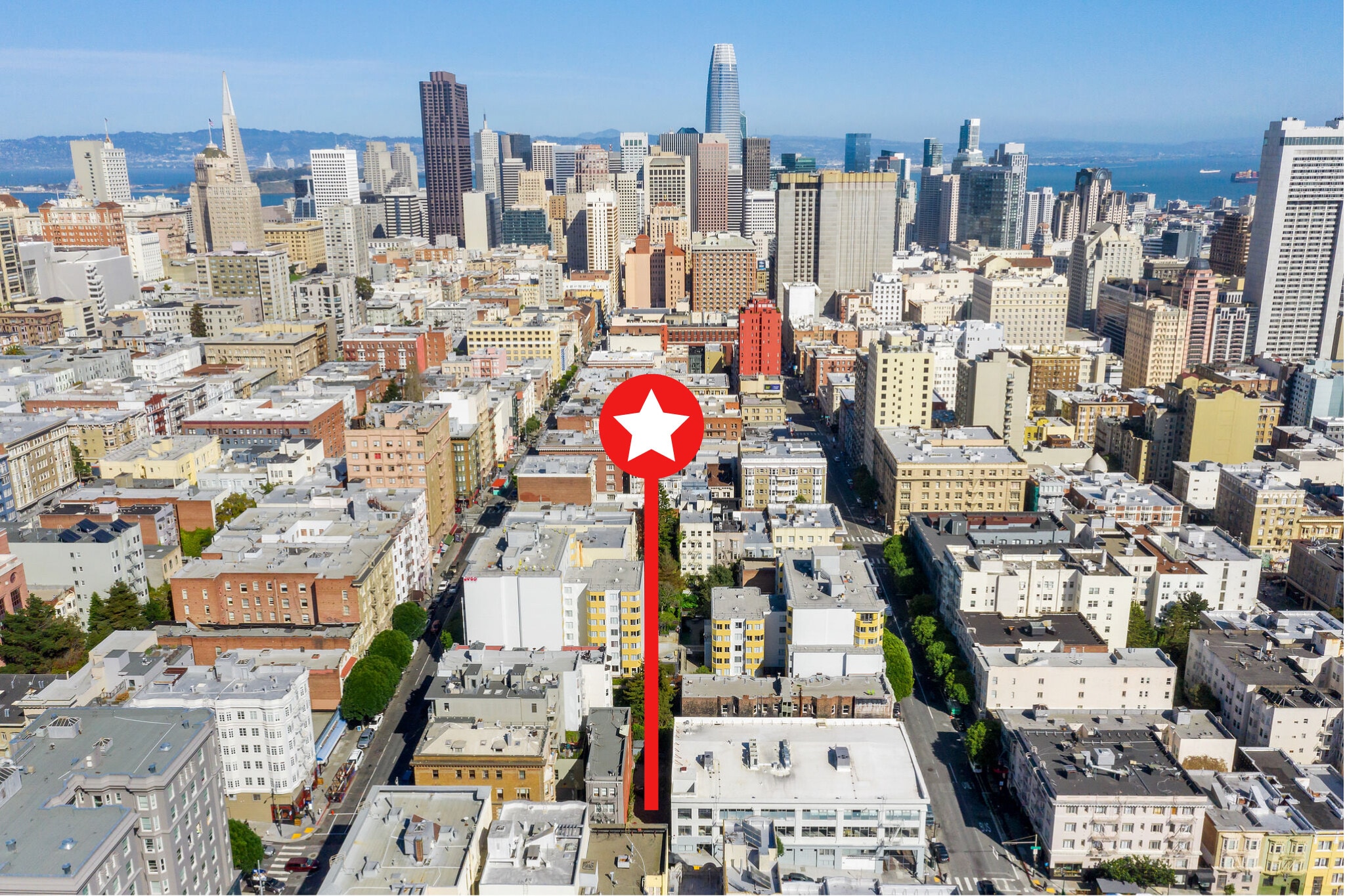 736 Hyde St, San Francisco, CA à vendre Aérien- Image 1 de 6
