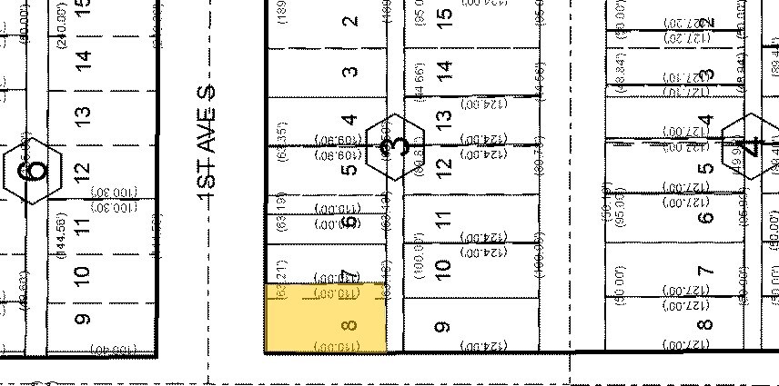 5363 Central Ave, Saint Petersburg, FL à louer - Plan cadastral - Image 2 de 7