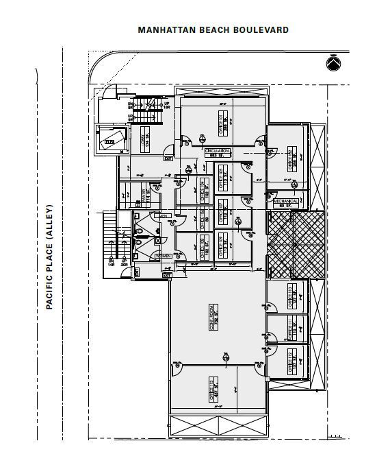 818 Manhattan Beach Blvd, Manhattan Beach, CA for lease Floor Plan- Image 1 of 1