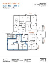 5550 W Executive Dr, Tampa, FL for lease Floor Plan- Image 1 of 1