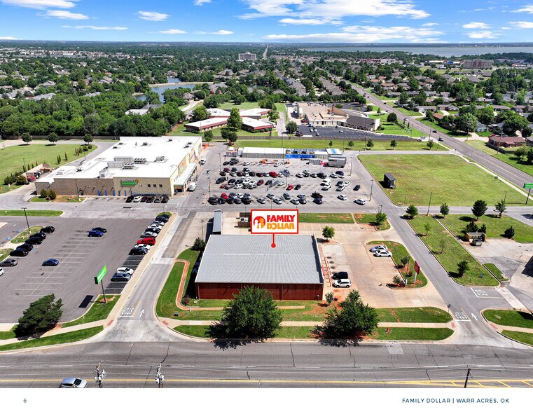 5903 NW 63rd Street, Warr Acres, OK à vendre - Aérien - Image 3 de 5