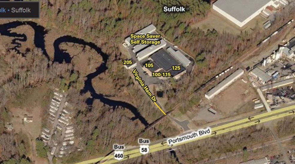 110 Virginia Ham Dr, Suffolk, VA à louer - Aérien - Image 2 de 5