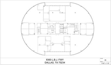 8360 Lyndon B Johnson Fwy, Dallas, TX à louer Plan d’étage- Image 1 de 1