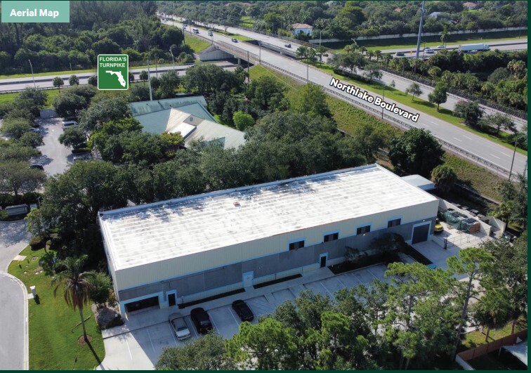 355 Hiatt Dr, Palm Beach Gardens, FL for lease - Aerial - Image 2 of 2