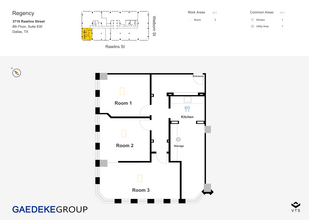 3710 Rawlins St, Dallas, TX for lease Floor Plan- Image 1 of 9