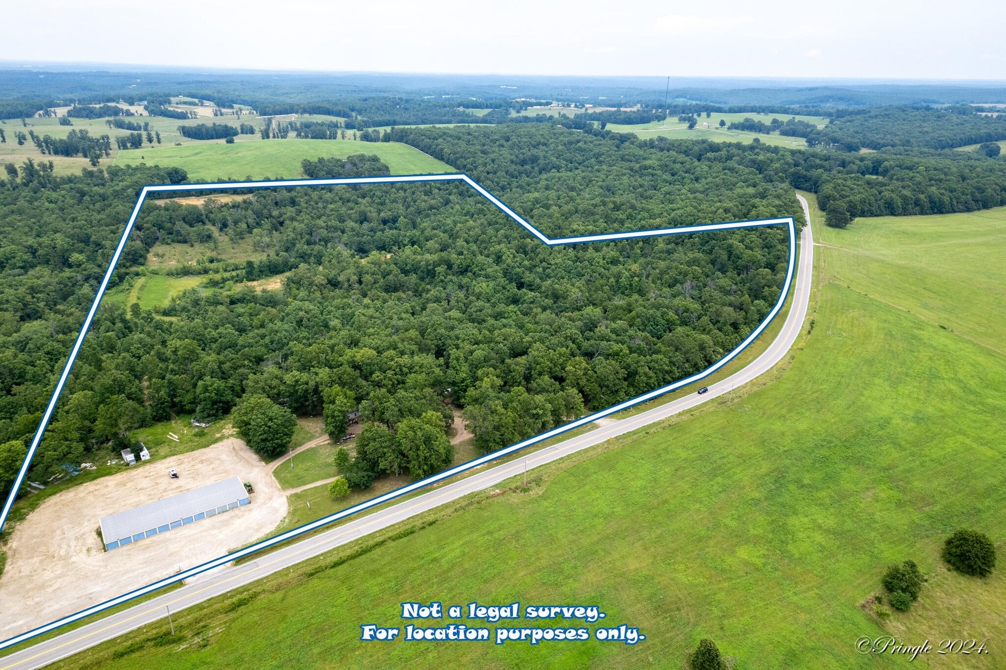 36083 US Highway 160, Caulfield, MO for sale Aerial- Image 1 of 4