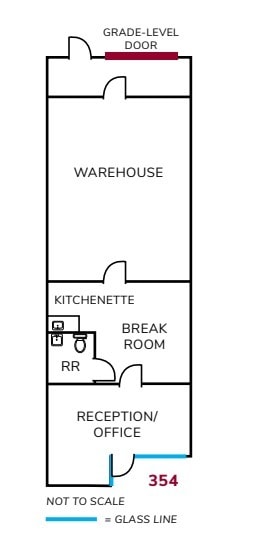 340-358 State Pl, Escondido, CA à louer Plan d’étage- Image 1 de 1