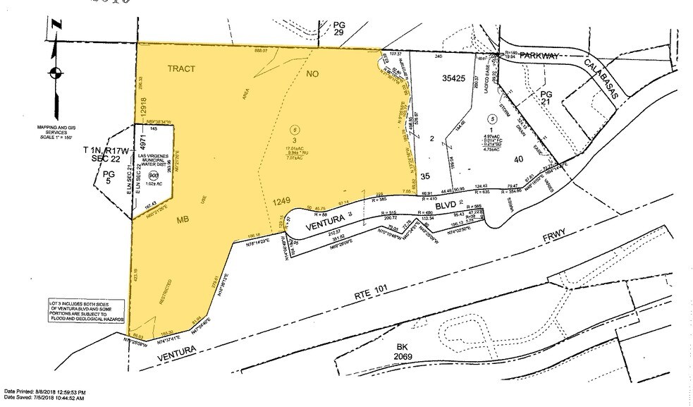 24151 Ventura Blvd, Calabasas, CA à louer - Plan cadastral - Image 2 de 19