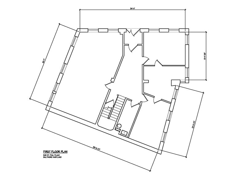 508 St. Paul Pl, Baltimore, MD for sale - Floor Plan - Image 3 of 8