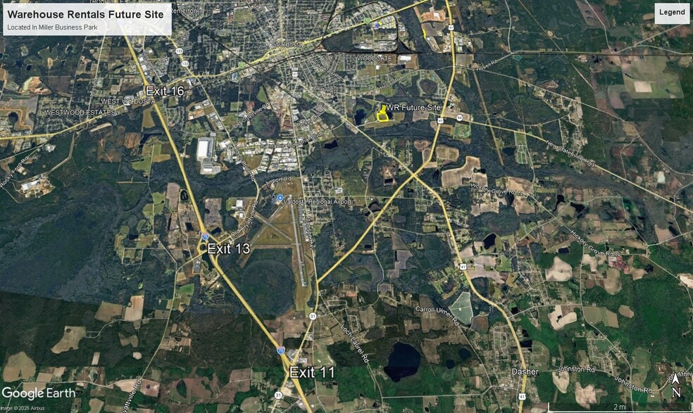 Innovation Way Building #1, Valdosta, GA for lease - Aerial - Image 2 of 2