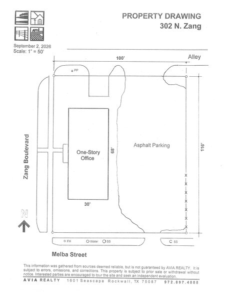 302 N Zang Blvd, Dallas, TX à vendre - Plan de site - Image 3 de 3