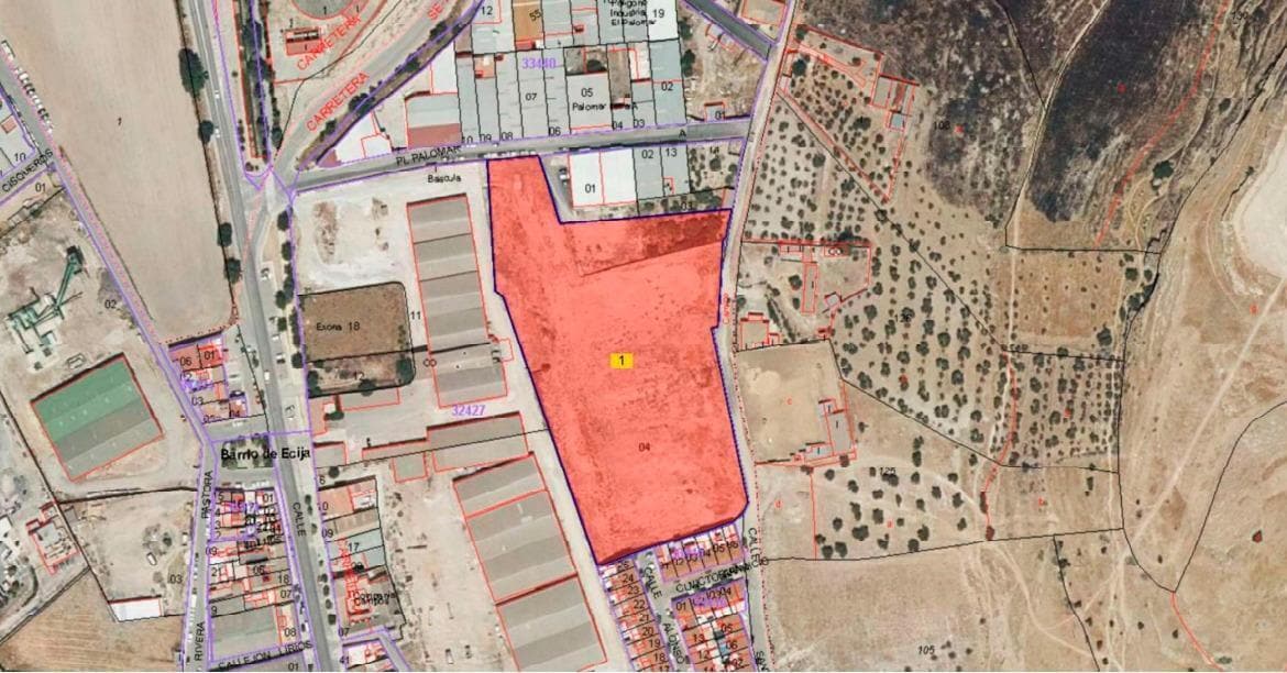 Alcala, Osuna, Área de, 1, Osuna, Sevilla à louer Plan de site- Image 1 de 4
