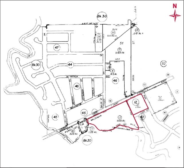 Grant Ave, Winters, CA à vendre - Plan cadastral - Image 2 de 2