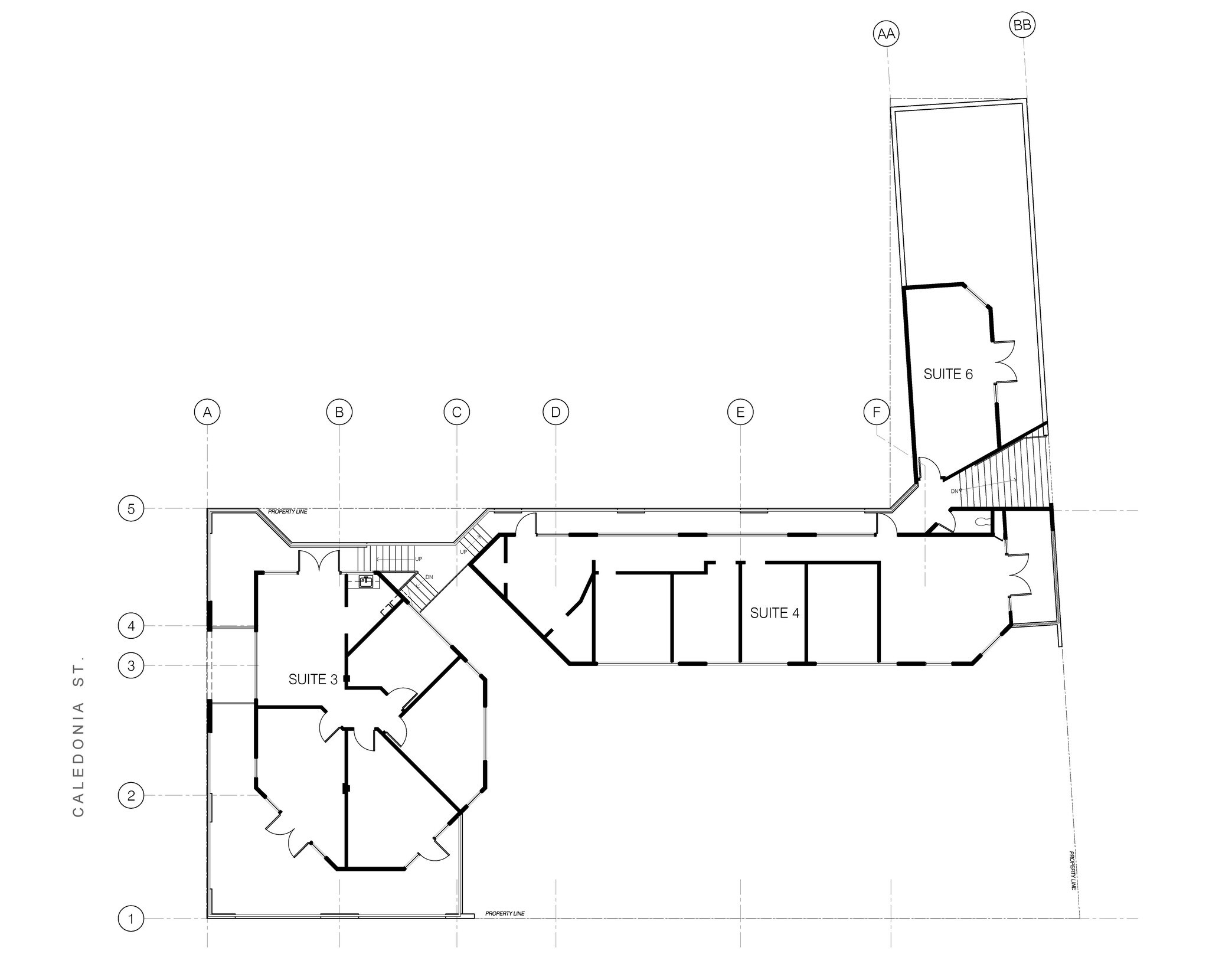 302 Caledonia St, Sausalito, CA for lease Floor Plan- Image 1 of 3