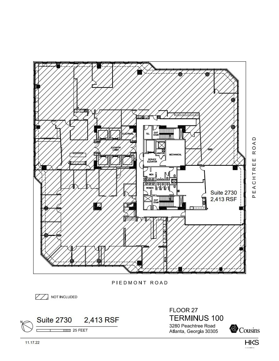 3280 Peachtree Rd, Atlanta, GA for lease Floor Plan- Image 1 of 1