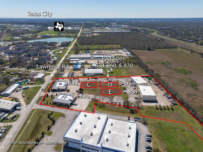 870 Lawrence Rd, League City, TX for sale - Building Photo - Image 1 of 3