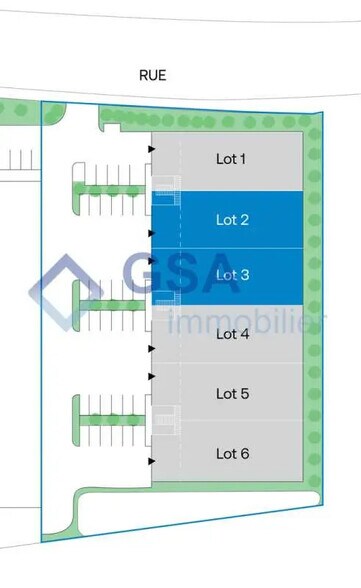 Flex dans Saint-Michel-sur-Orge à louer - Plan de site - Image 2 de 3