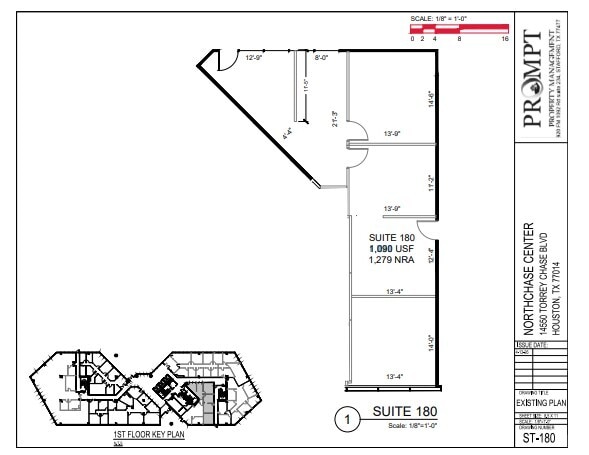 14550 Torrey Chase Blvd, Houston, TX à louer Plan d’étage- Image 1 de 1