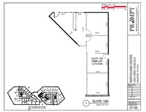 14550 Torrey Chase Blvd, Houston, TX à louer Plan d’étage- Image 1 de 1