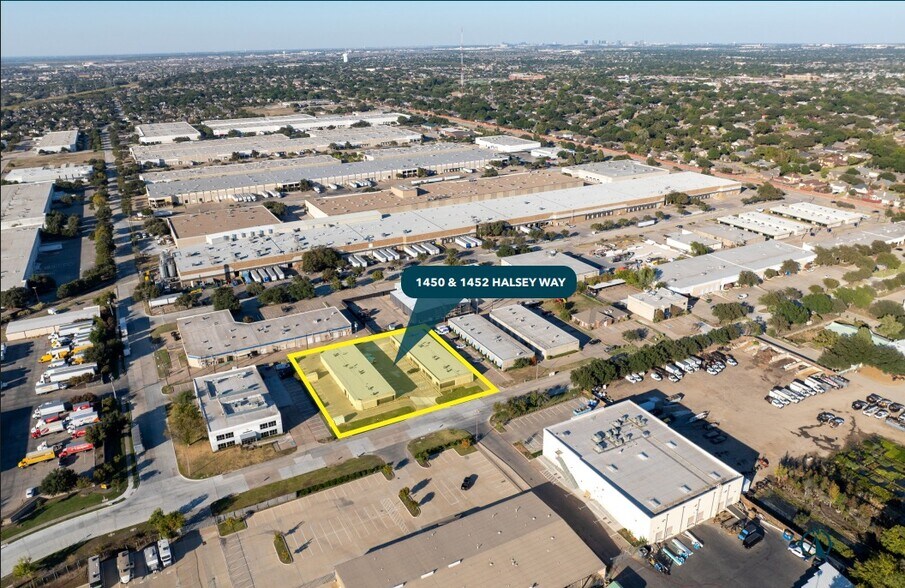 1450 & 1452 Halsey Way portefeuille de 2 propriétés à vendre sur LoopNet.ca - Aérien - Image 2 de 3