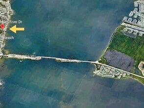 4220 NE Indian River Dr, Jensen Beach, FL - AERIAL map view