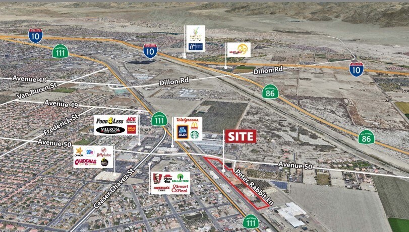 85220 Avenue 50, Coachella, CA à louer - Aérien - Image 1 de 2