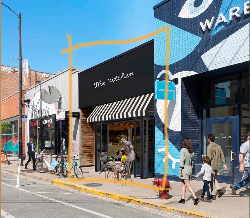 1611-1617 N Damen Ave, Chicago, IL à louer Photo du bâtiment- Image 1 de 2