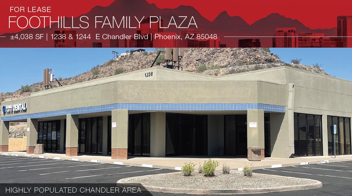 1238-1244 E Chandler Blvd, Phoenix, AZ à louer Photo du bâtiment- Image 1 de 4