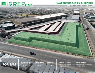 Plus de détails pour 6000 Welch Ave, El Paso, TX - Flex à vendre