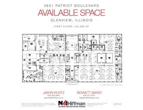 2601 Patriot Blvd, Glenview, IL for lease Floor Plan- Image 1 of 1