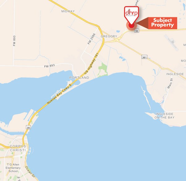 Hwy 35 & FM 136, Gregory, TX à vendre - Photo du bâtiment - Image 3 de 7