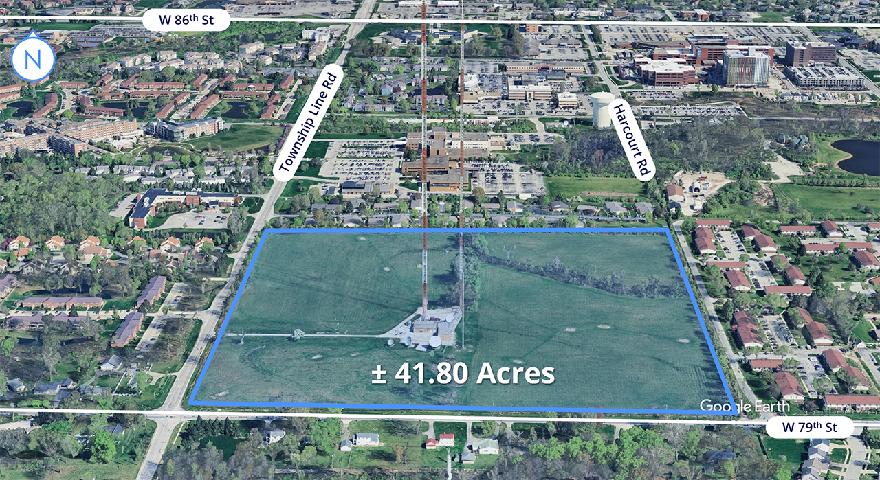 8001 Township Line Rd, Indianapolis, IN à vendre Aérien- Image 1 de 2