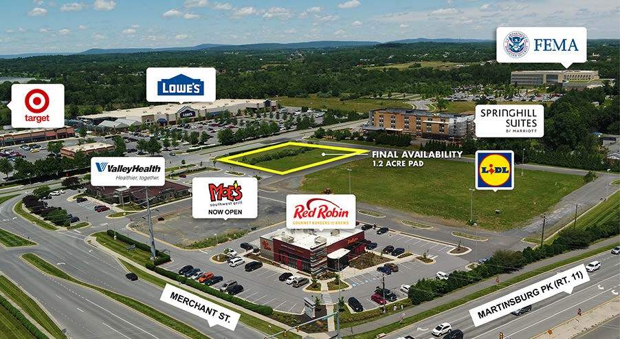 115 Market St, Winchester, VA à louer Aérien- Image 1 de 4