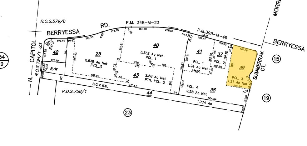 2680-2688 Berryessa Rd, San Jose, CA à vendre - Plan cadastral - Image 2 de 3