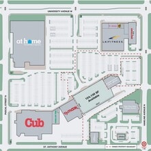 1390-1440 W University Ave, Saint Paul, MN for lease Site Plan- Image 1 of 1