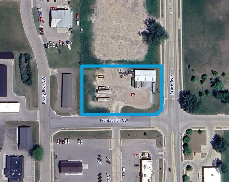1130 State Ave NW, Owatonna, MN à vendre - Aérien - Image 2 de 13