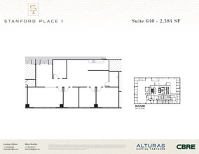8055 E Tufts Ave, Denver, CO à louer Plan d’étage- Image 1 de 1