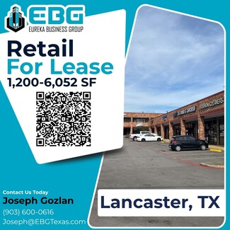 Plus de détails pour 3225 Pleasant Run Rd, Lancaster, TX - Commerce de détail à louer