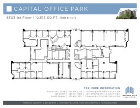 6303 Ivy Ln, Greenbelt, MD à louer Plan d  tage- Image 1 de 1