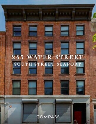 Plus de détails pour 245 Water St, Peck Slip, NY - Multi-résidentiel à vendre
