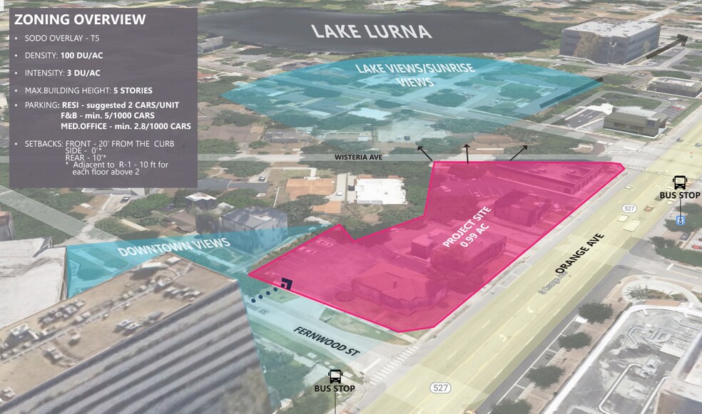 1515 S Orange Ave, Orlando, FL à vendre - Aérien - Image 2 de 2