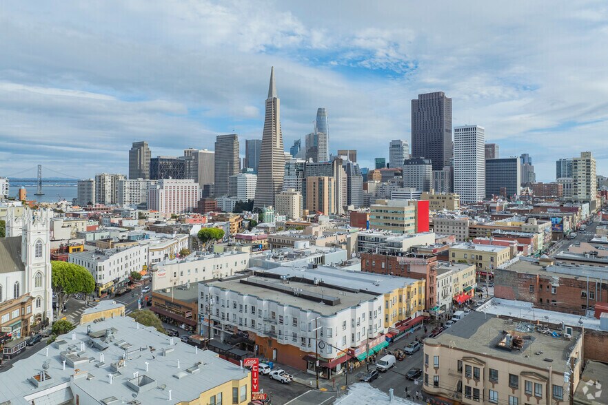 633-641 Vallejo St, San Francisco, CA à louer - Aérien - Image 3 de 6