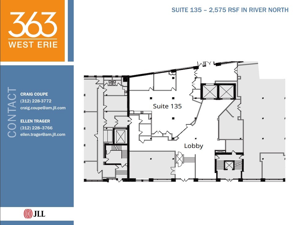 363 W Erie St, Chicago, IL for lease Floor Plan- Image 1 of 1