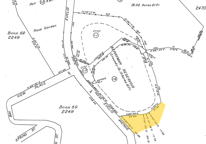 2501 Rose Walk, Berkeley, CA for sale - Plat Map - Image 2 of 32