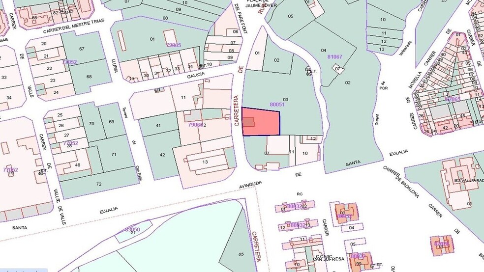 Terrain dans Terrassa, Barcelona à vendre - Plan de site - Image 1 de 2