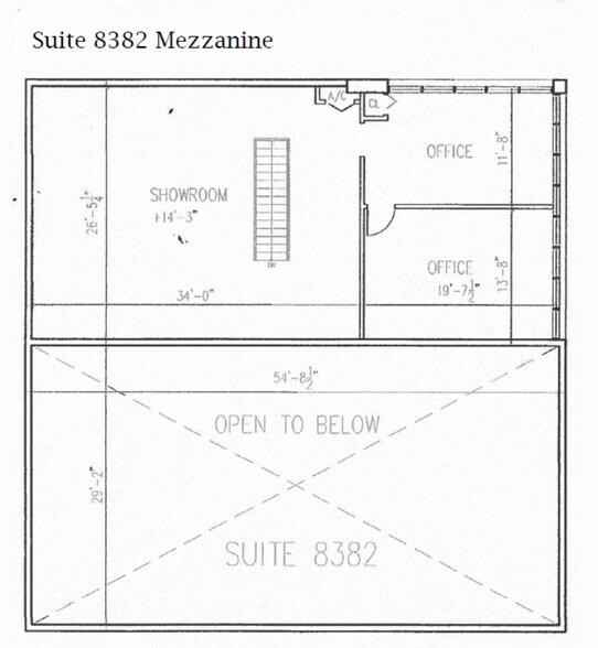 8351-8391 NW 64th St, Miami, FL à louer - Plan d’étage - Image 3 de 4