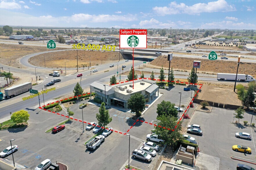 420 Weedpatch Hwy, Bakersfield, CA à louer - Photo du bâtiment - Image 2 de 8